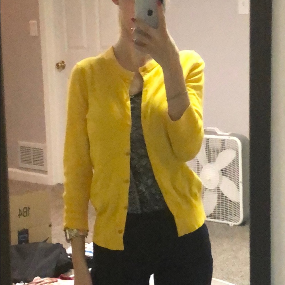 Gold Cardigan